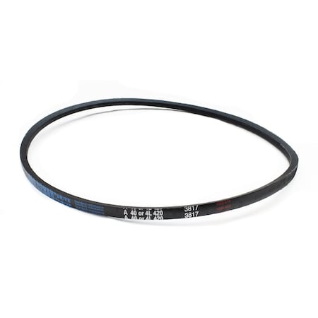 D&D A40/4L420 Classical V-Belt, 42 in Outside Length, 1/2 in Top Width, 1 Ribs A40/4L420